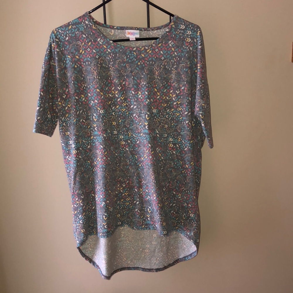 LuLaRoe Irma size small. Worn once.